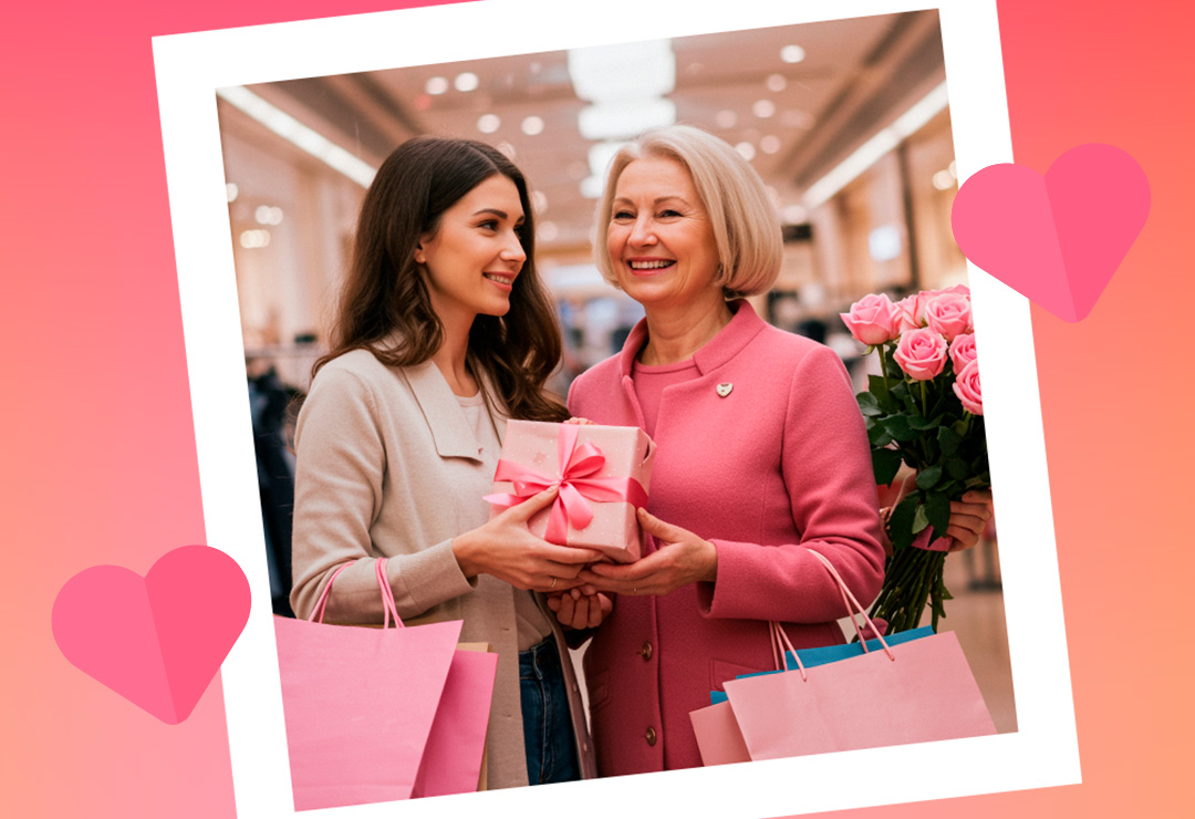 Monte uma vitrine do Dia das Mães que encanta e vende