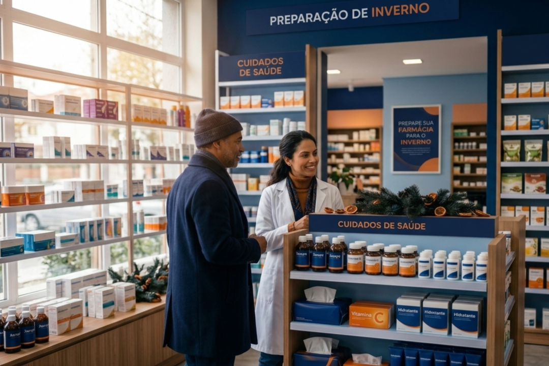 Cuidados com a saúde no inverno: como preparar a farmácia para a estação