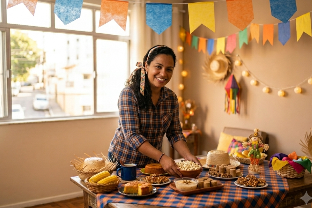 Dicas práticas e incríveis para fazer festa junina em casa